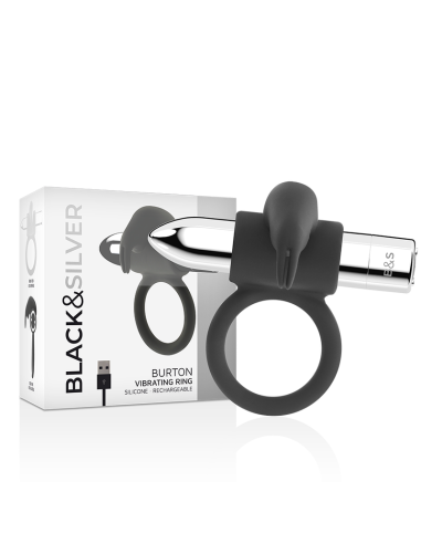 BLACKSILVER - BURTON RECHARGEABLE RING 10...