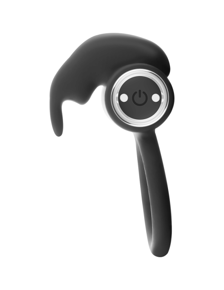 BLACKSILVER - BURTON RECHARGEABLE RING 10 VIBRATION MODES