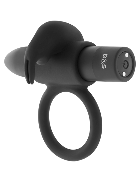 BLACKSILVER - BURTON RING 10 VIBRATION MODES BLACK