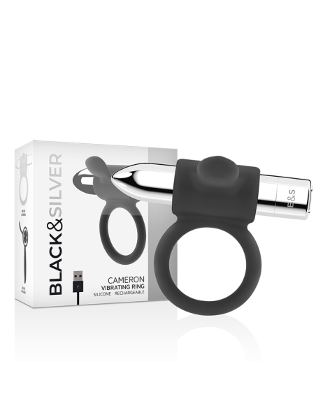 BLACKSILVER - CAMERON RECHARGEABLE RING SILVER