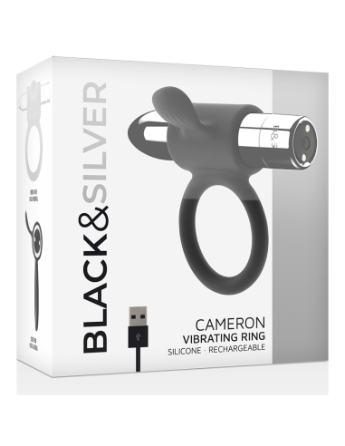 BLACKSILVER - CAMERON RECHARGEABLE RING SILVER