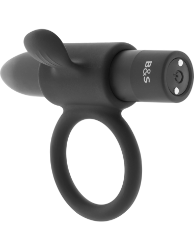 BLACKSILVER - CAMERON BLACK RECHARGEABLE RING