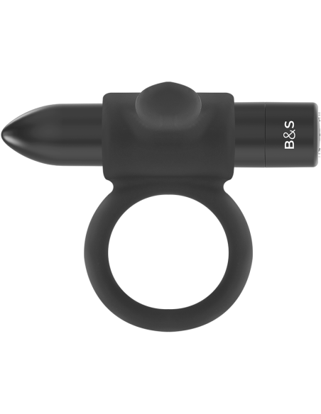 BLACKSILVER - CAMERON BLACK RECHARGEABLE RING