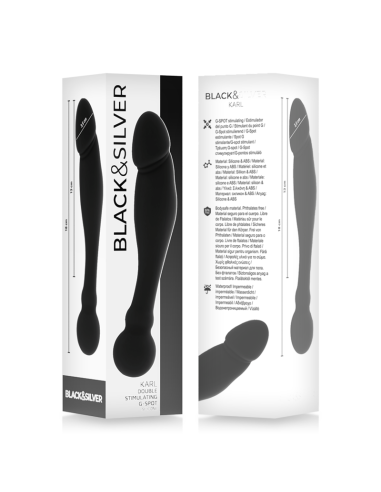 BLACKSILVER - KARL G-POINT STIMULATING DILDO 18 CM