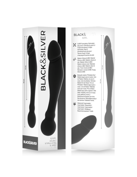 BLACKSILVER - KARL G-POINT STIMULATING DILDO 18 CM