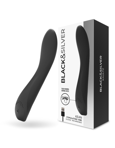 BLACKSILVER - KEAN VIBRADOR TOUCH CONTROL