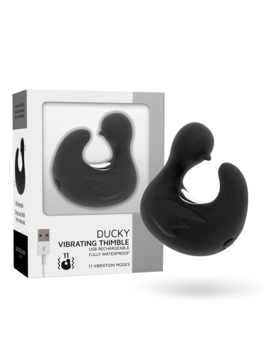 BLACKSILVER DEDAL PATO ESTIMULADOR DE SILICONA...