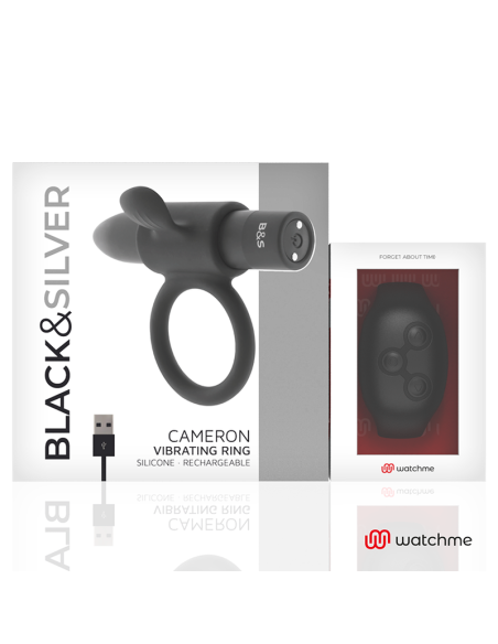 BLACKSILVER CAMERON CONTROL REMOTO COCKRING WATCHME