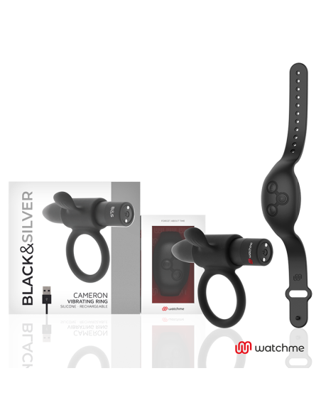 BLACKSILVER CAMERON CONTROL REMOTO COCKRING WATCHME