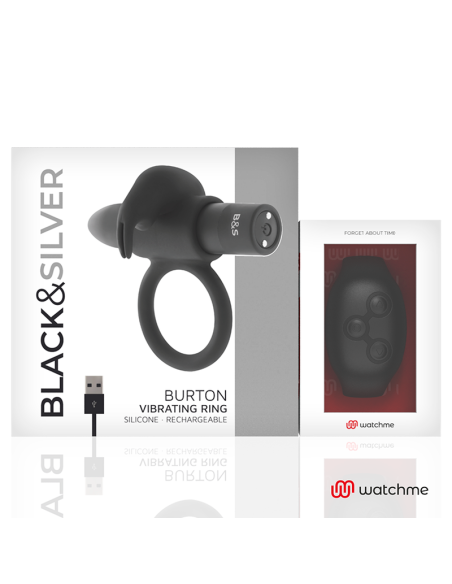 BLACKSILVER - BURTON REMOTE CONTROL COCKRING WATCHME