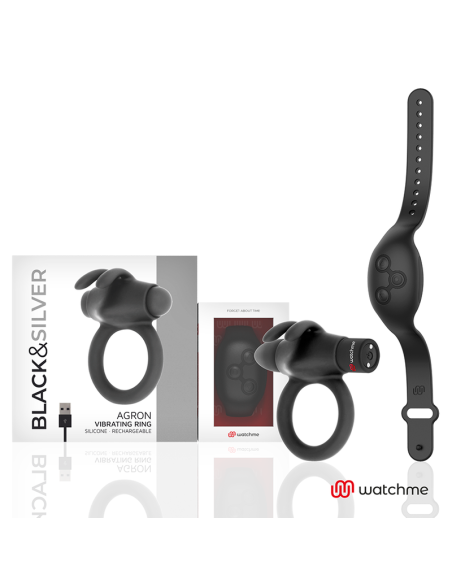 BLACKSILVER - AGRON REMOTE CONTROL COCKRING WATCHME