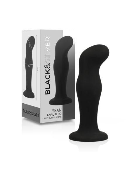 BLACKSILVER - SEAN PLUG ANAL SILICONA PREMIUM NEGRO