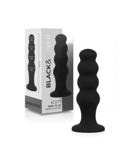 BLACKSILVER - SCOTT PLUG ANAL SILICONA PREMIUM NEGRO 2