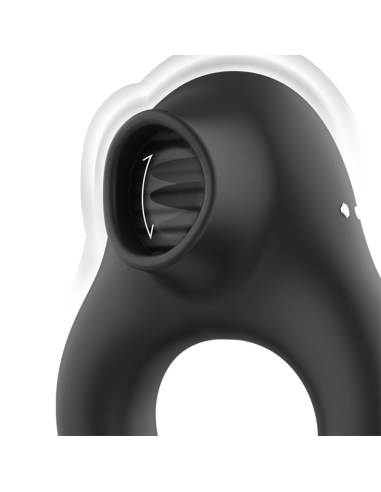 BLACKSILVER - SILICONE VIBRATOR RING 3 MOTORS...