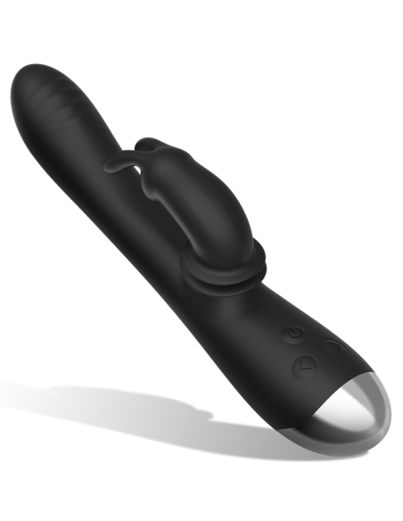 BLACKSILVER - DJ. ADAM ESTIMULADOR RABBIT SILICONA RECARGABLE NEGRO