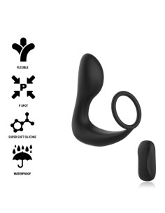BLACKSILVER - REMOTE CONTROL ANAL MASSAGER RECHARGEABLE...