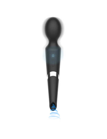 BLACKSILVER - BECK MASAJEADOR Y SUCCIONADOR SILICONA RECARGABLE NEGRO
