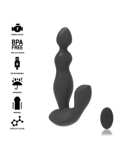 BLACKSILVER - CORA PLUG ANAL SILICONA CONTROL REMOTO