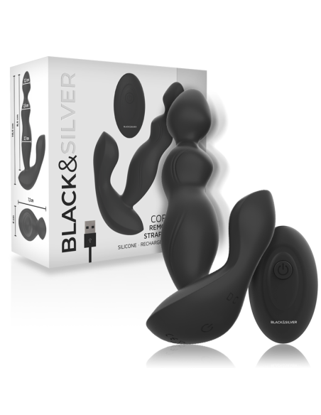BLACKSILVER - CORA PLUG ANAL SILICONA CONTROL REMOTO