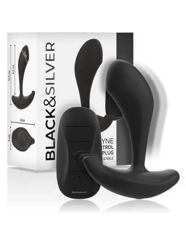 BLACKSILVER - DWAYNE PLUG ANAL SILICONA CONTROL...