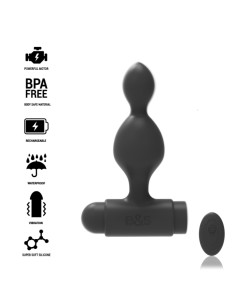 BLACKSILVER - TUCKER PEQUEÑO PLUG ANAL SILICONA CONTROL...