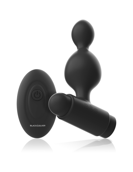 BLACKSILVER - TUCKER PEQUEÑO PLUG ANAL SILICONA CONTROL REMOTO