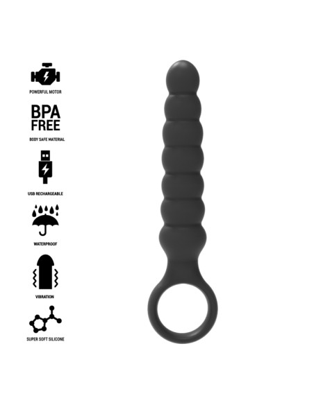 BLACKSILVER - BOB POWERFUL SILICONE ANAL DILATOR