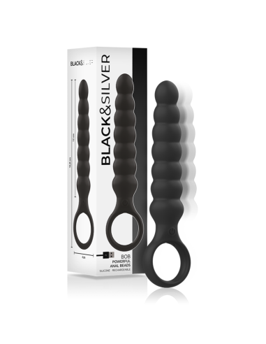 BLACKSILVER - BOB POWERFUL SILICONE ANAL DILATOR
