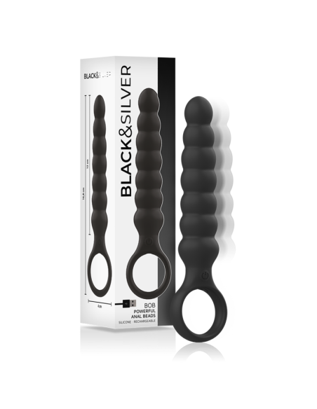 BLACKSILVER - BOB POWERFUL SILICONE ANAL DILATOR