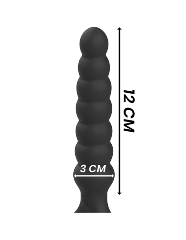 BLACKSILVER - BOB POWERFUL SILICONE ANAL DILATOR
