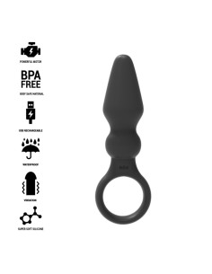 BLACKSILVER - OZZY POTENTE PLUG ANAL SILICONA