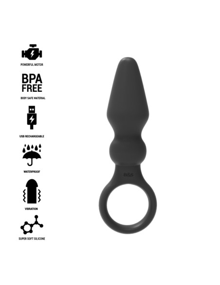 BLACKSILVER - OZZY POTENTE PLUG ANAL SILICONA