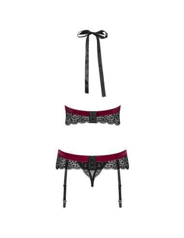 OBSESSIVE - ROSSITA SET TRES PIEZAS XXL