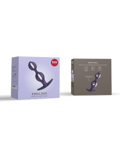 FUN FACTORY - B BALLS DUO BLANCO/VIOLETA OSCURO 2