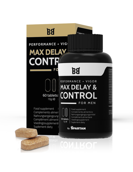 BLACKBULL BY SPARTAN - MAX DELAY  CONTROL MÁXIMO RENDIMIENTO PARA HOMBRE 60 CÁPSULAS
