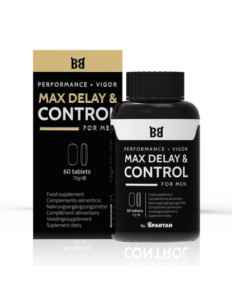 BLACKBULL BY SPARTAN - MAX DELAY  CONTROL MÁXIMO RENDIMIENTO PARA HOMBRE 60 CÁPSULAS