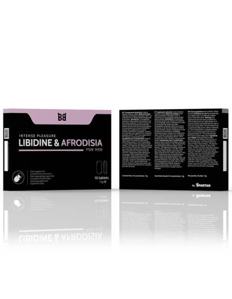 BLACKBULL BY SPARTAN - LIBIDINE  AFRODISIA PLACER INTENSO PARA MUJER 10 CÁPSULAS