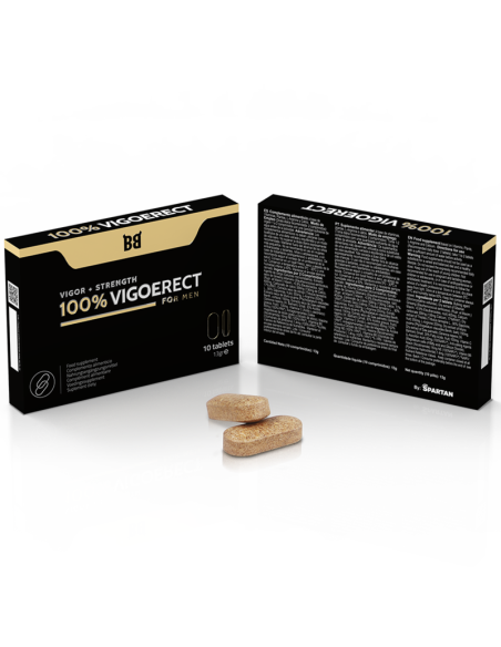 BLACKBULL BY SPARTAN - 100% VIGOERECT POTENCIADOR PARA HOMBRE 10 CÁPSULAS