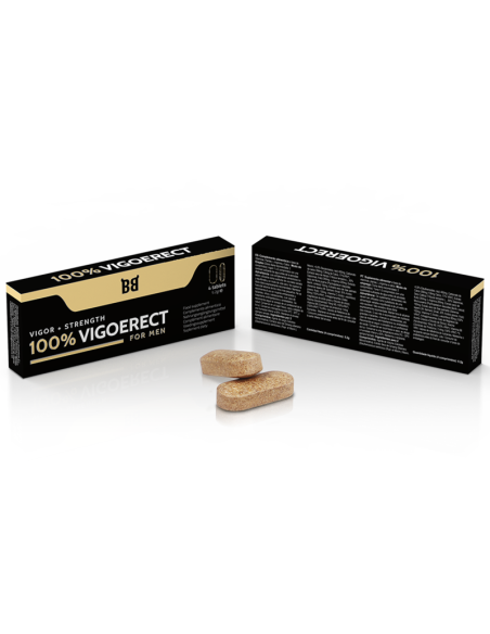 BLACKBULL BY SPARTAN - 100% VIGOERECT POTENCIADOR PARA HOMBRE 4 CÁPSULAS