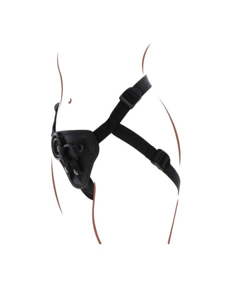 GET REAL - STRAP-ON HARNESS BLACK