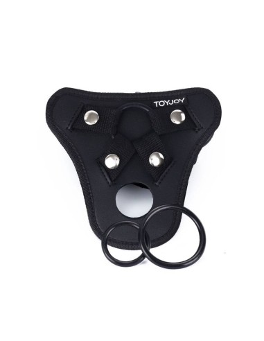 GET REAL - STRAP-ON PLEASURE HARNESS BLACK