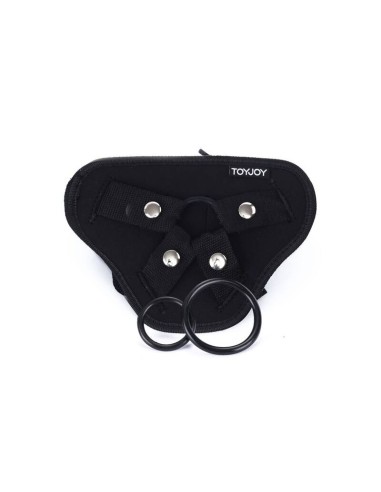 GET REAL - STRAP-ON DELUXE HARNESS BLACK
