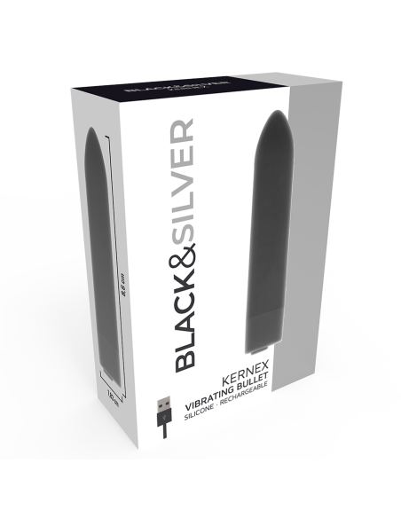 BLACKSILVER BALA VIBRADORA KERNEX