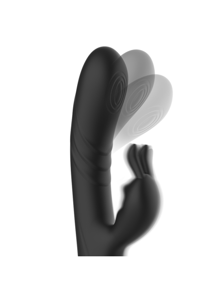 BLACKSILVER - JAMIE ESTIMULADOR RABBIT SILICONA RECARGABLE NEGRO