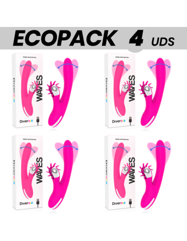 DIVERSIA - ECOPACK 4 UDS BUNNY WAVES 24 CM