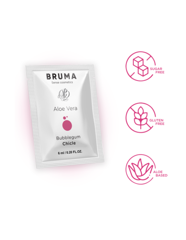 BRUMA - ALOE VERA SLIDING GEL BUBBLEGUM FLAVOR...