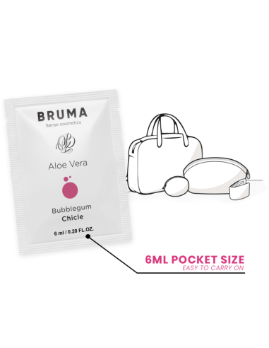 BRUMA - ALOE VERA SLIDING GEL BUBBLEGUM FLAVOR...