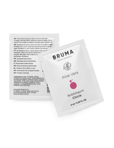 BRUMA - ALOE VERA SLIDING GEL BUBBLEGUM FLAVOR...