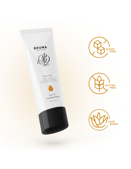 BRUMA - ALOE VERA SLIDING GEL CUPCAKE FLAVOR 100 ML