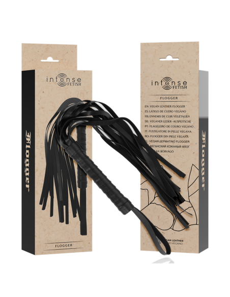 INTENSE FETISH - LÁTIGO DE CUERO VEGANO